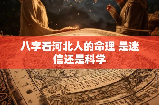 八字看河北人的命理 是迷信还是科学
