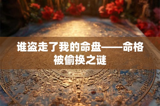 谁盗走了我的命盘——命格被偷换之谜