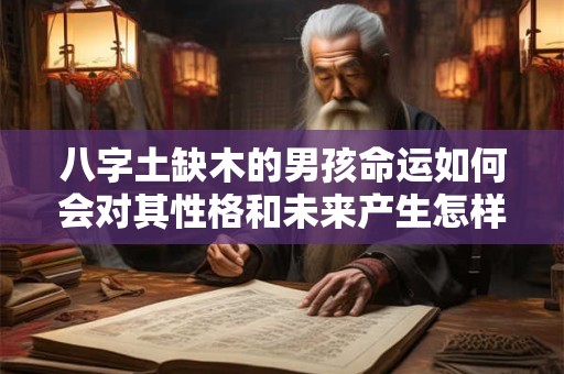 八字土缺木的男孩命运如何会对其性格和未来产生怎样的影响