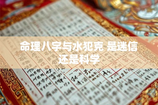 命理八字与水犯克 是迷信还是科学