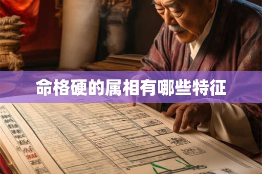 命格硬的属相有哪些特征