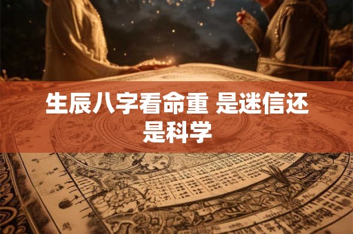 生辰八字看命重 是迷信还是科学