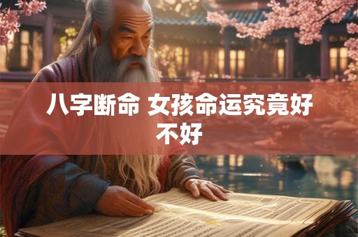 八字断命 女孩命运究竟好不好
