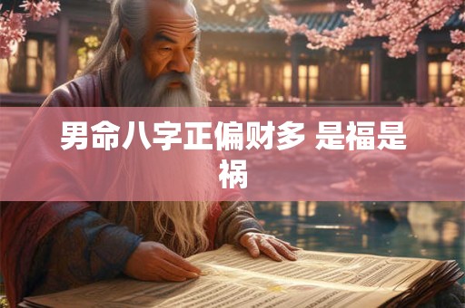男命八字正偏财多 是福是祸