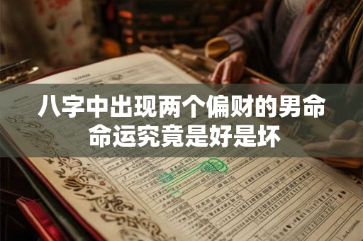 八字中出现两个偏财的男命 命运究竟是好是坏