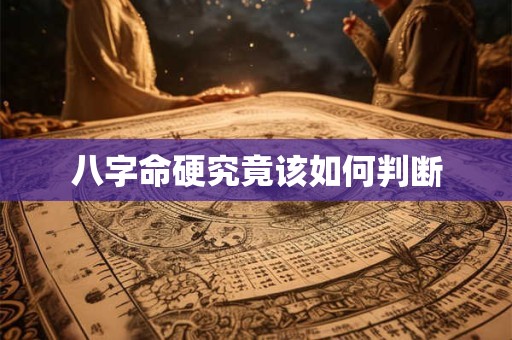 八字命硬究竟该如何判断