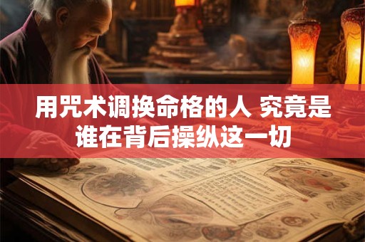 用咒术调换命格的人 究竟是谁在背后操纵这一切