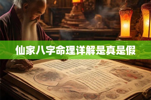仙家八字命理详解是真是假 仙家八字命理详解是真是假