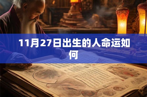 11月27日出生的人命运如何