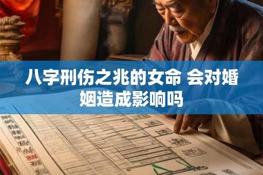八字刑伤之兆的女命 会对婚姻造成影响吗
