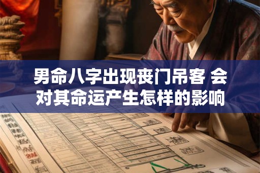 男命八字出现丧门吊客 会对其命运产生怎样的影响