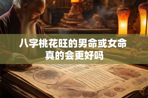 八字桃花旺的男命或女命 真的会更好吗