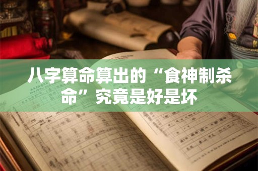 八字算命算出的“食神制杀命”究竟是好是坏