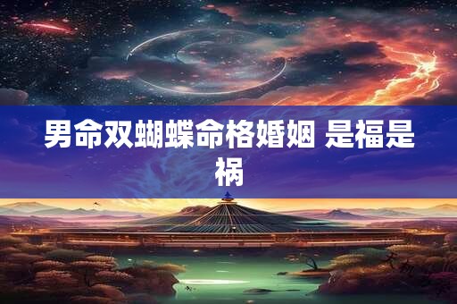 男命双蝴蝶命格婚姻 是福是祸 男命双蝴蝶命格婚姻 是福是祸