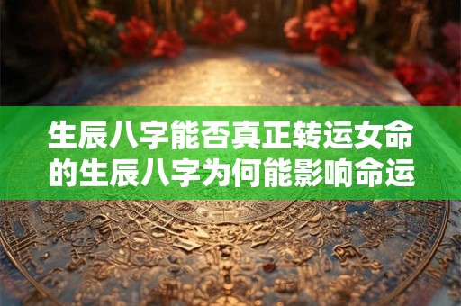 生辰八字能否真正转运女命的生辰八字为何能影响命运