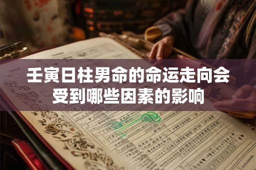 壬寅日柱男命的命运走向会受到哪些因素的影响