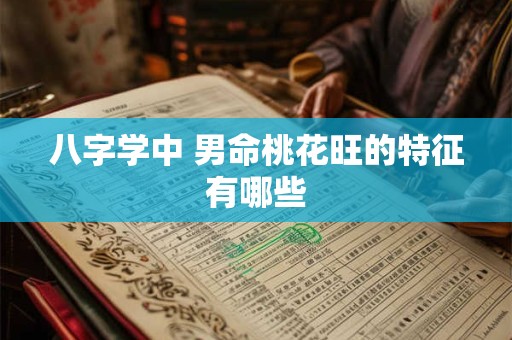 八字学中 男命桃花旺的特征有哪些 八字学中 男命桃花旺的特征有哪些