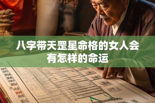 八字带天罡星命格的女人会有怎样的命运
