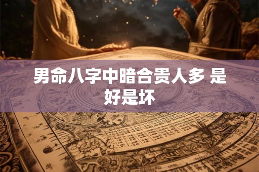 男命八字中暗合贵人多 是好是坏