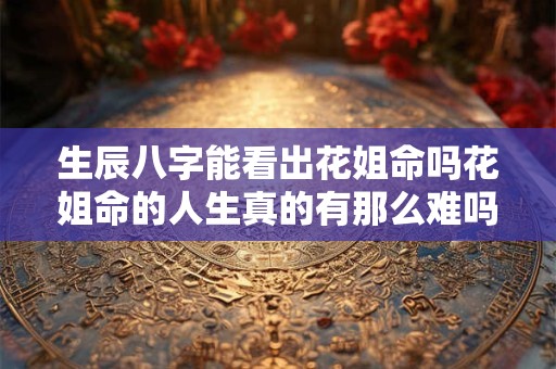 生辰八字能看出花姐命吗花姐命的人生真的有那么难吗