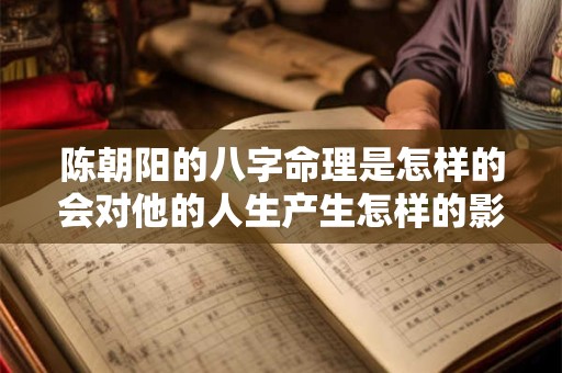 陈朝阳的八字命理是怎样的会对他的人生产生怎样的影响