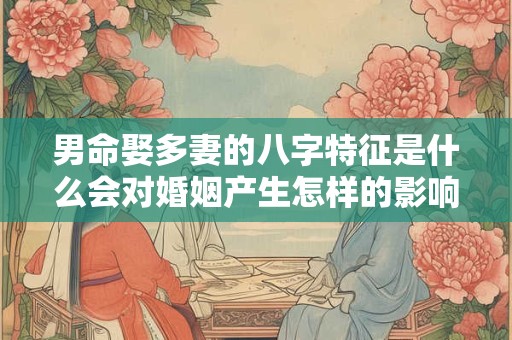 男命娶多妻的八字特征是什么会对婚姻产生怎样的影响