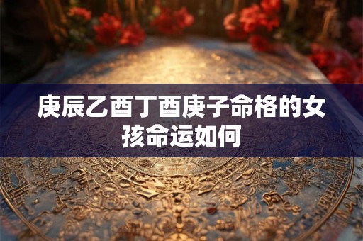 庚辰乙酉丁酉庚子命格的女孩命运如何 庚辰乙酉丁酉庚子命格的女孩命运如何