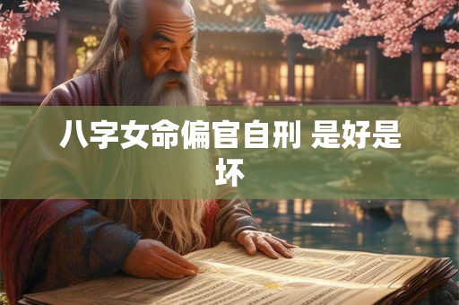 八字女命偏官自刑 是好是坏