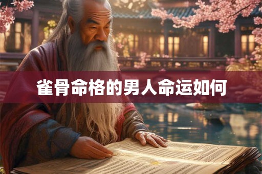 雀骨命格的男人命运如何