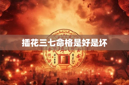 插花三七命格是好是坏