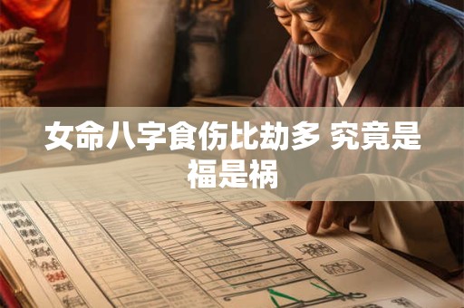 女命八字食伤比劫多 究竟是福是祸
