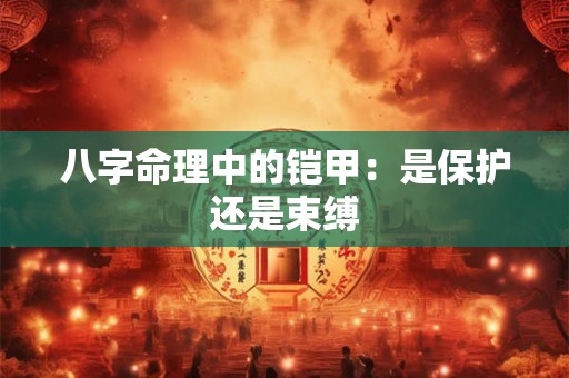 八字命理中的铠甲：是保护还是束缚