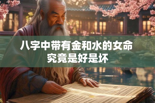 八字中带有金和水的女命 究竟是好是坏