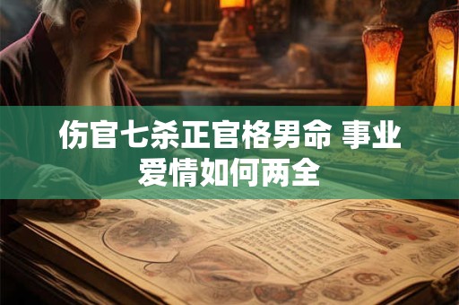 伤官七杀正官格男命 事业爱情如何两全