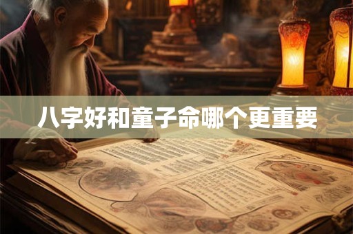 八字好和童子命哪个更重要