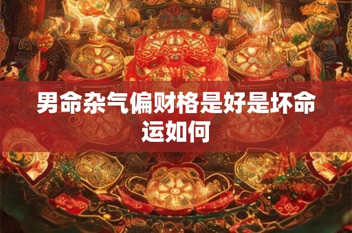男命杂气偏财格是好是坏命运如何