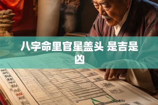 八字命里官星盖头 是吉是凶