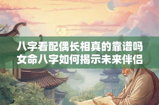 八字看配偶长相真的靠谱吗女命八字如何揭示未来伴侣的信息