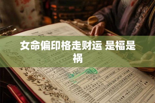 女命偏印格走财运 是福是祸