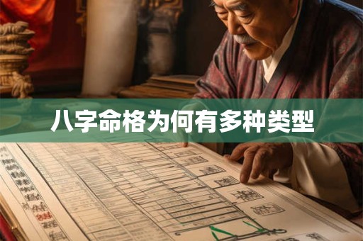 八字命格为何有多种类型