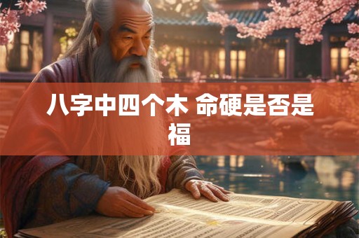 八字中四个木 命硬是否是福