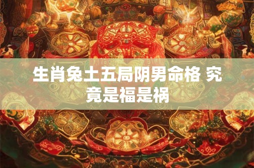 生肖兔土五局阴男命格 究竟是福是祸