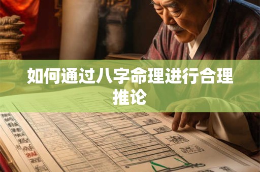 如何通过八字命理进行合理推论