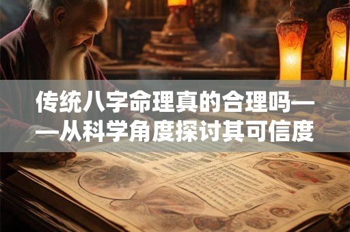 传统八字命理真的合理吗——从科学角度探讨其可信度