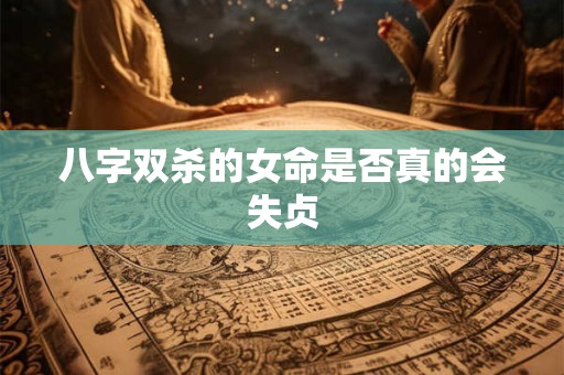 八字双杀的女命是否真的会失贞