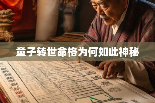 童子转世命格为何如此神秘
