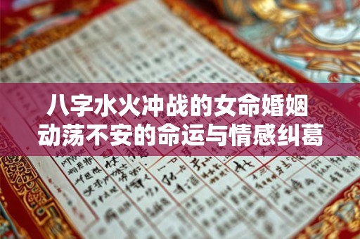 八字水火冲战的女命婚姻 动荡不安的命运与情感纠葛 八字水火冲战的女命婚姻 动荡不安的命运与情感纠葛