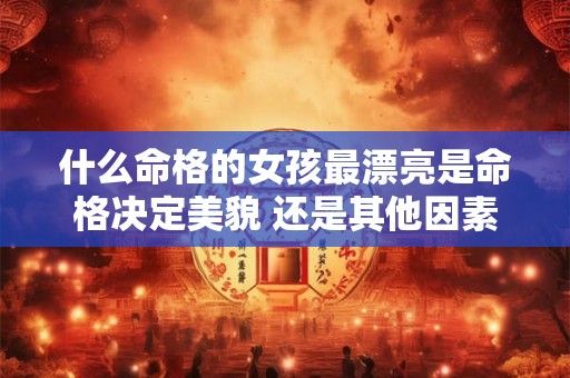 什么命格的女孩最漂亮是命格决定美貌 还是其他因素影响