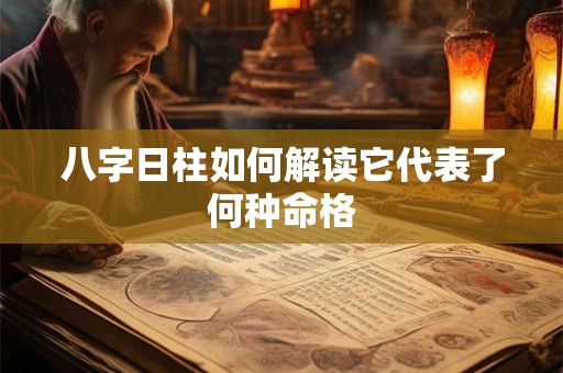 八字日柱如何解读它代表了何种命格