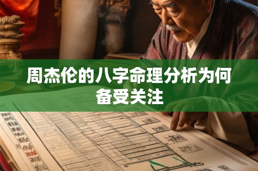 周杰伦的八字命理分析为何备受关注